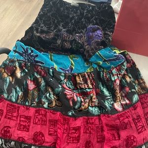 Chicos multi color skirt
